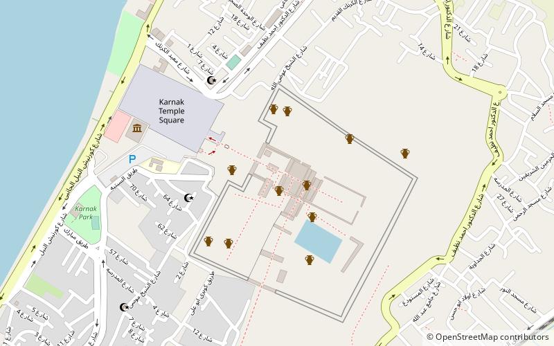 Bubastite Portal location map