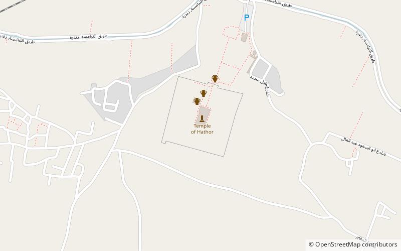 Lámparas de Dendera location map