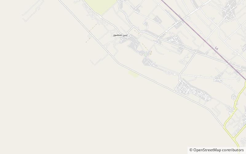 Oumm el-Qa'ab location map