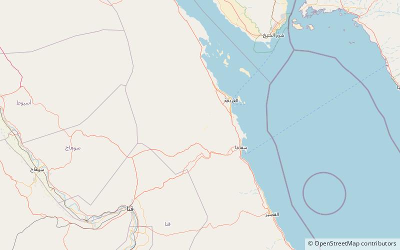Gabal Sha'ib El Banat location map