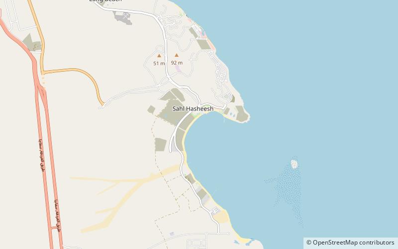 Sahl Hasheesh location map
