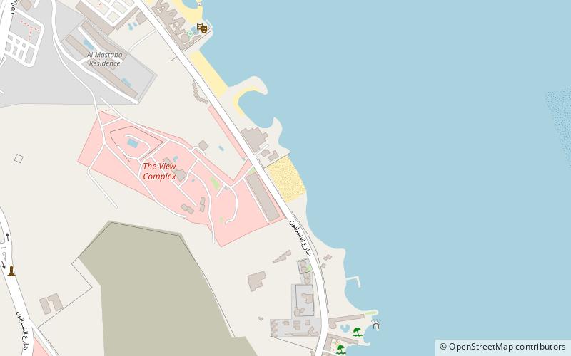 the view hurghada location map