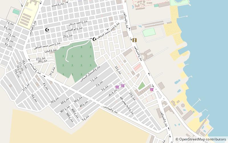 lbny alshykhly hurghada location map