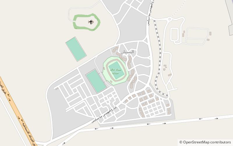 el guna stadion location map