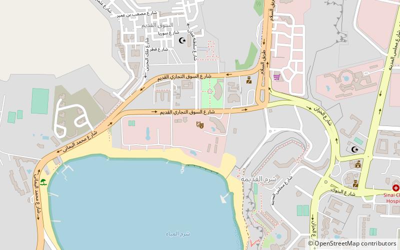 Animation Dessole Seti Sharm location map