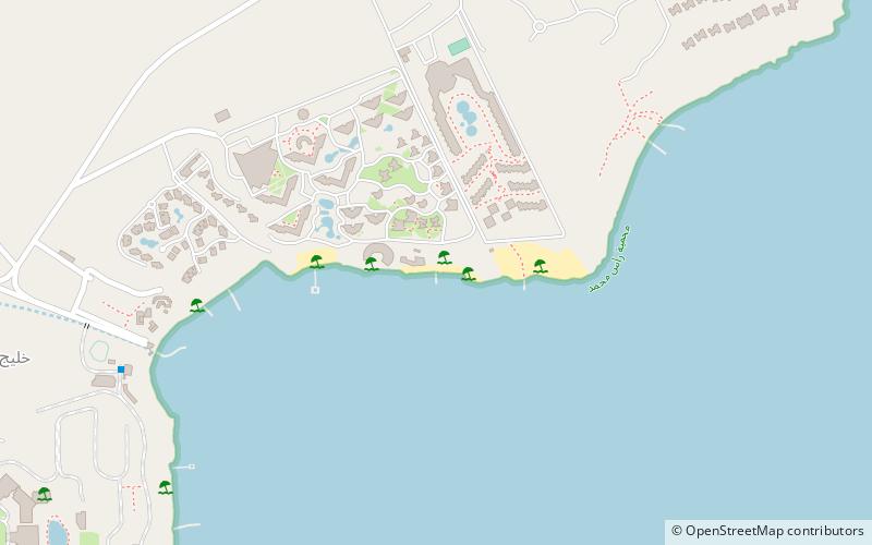 relax beach location map