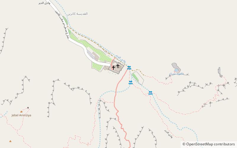abu madi gora synaj location map