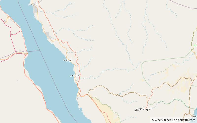 Wadi Maghareh location map