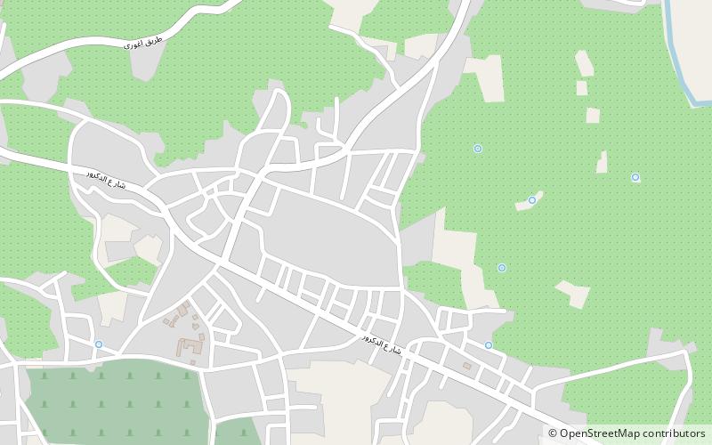 abar abu sida siwa location map