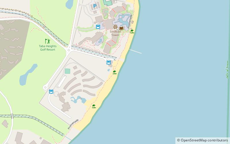 the three corners beach club location map