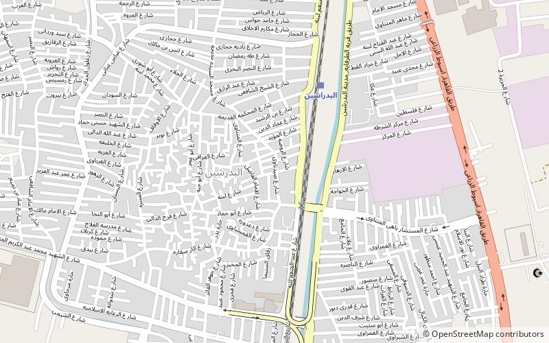 badrashin helwan location map