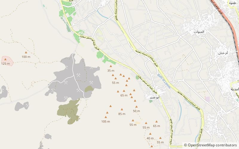sonnenheiligtum des userkaf sakkara location map
