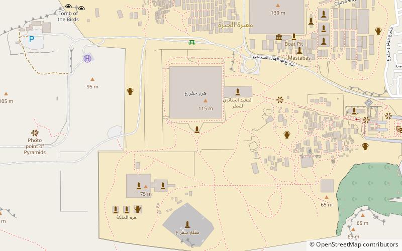 Pyramid G2-a location map