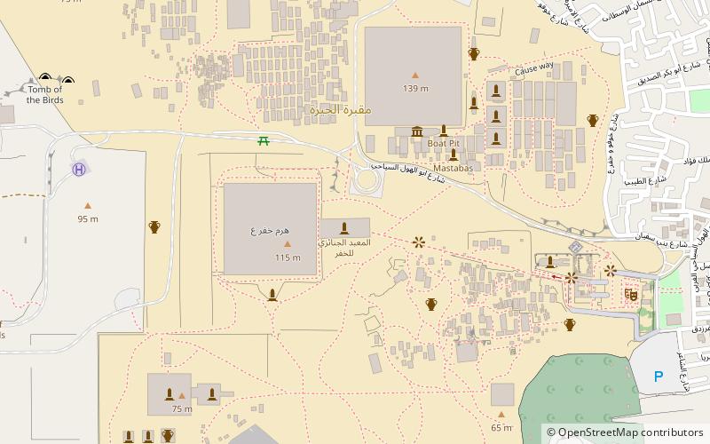 cemetery gis kairo location map