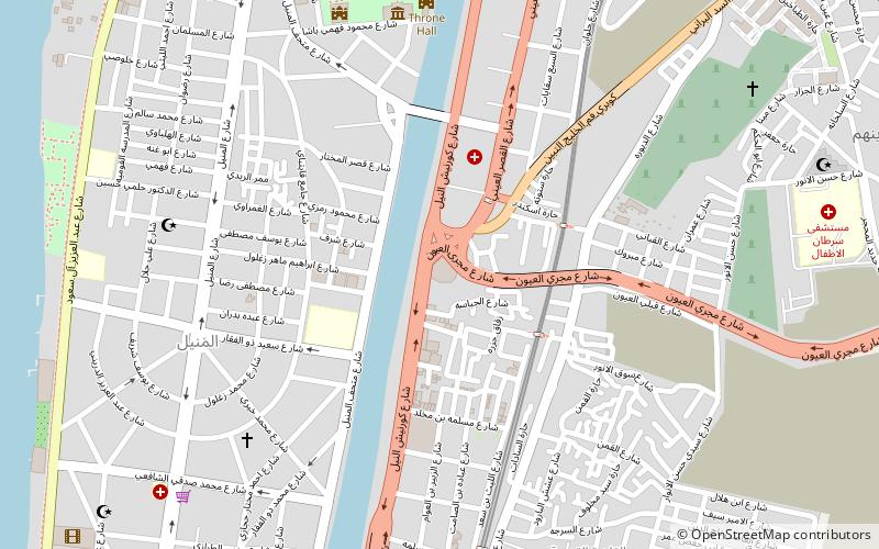 Cairo Citadel Aqueduct location map