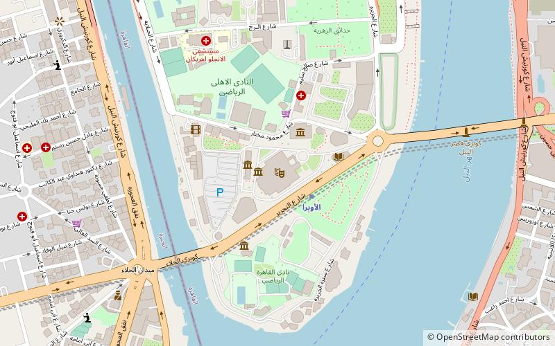 Cairo Opera House location map