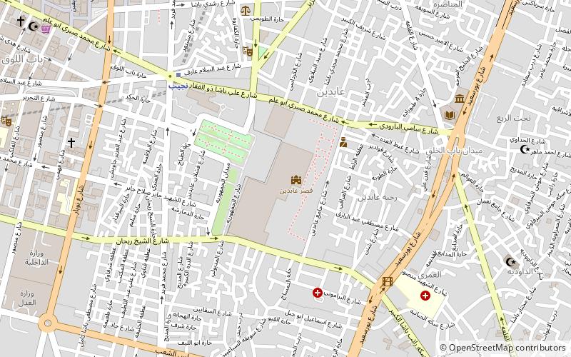 Abdeen Palace location map