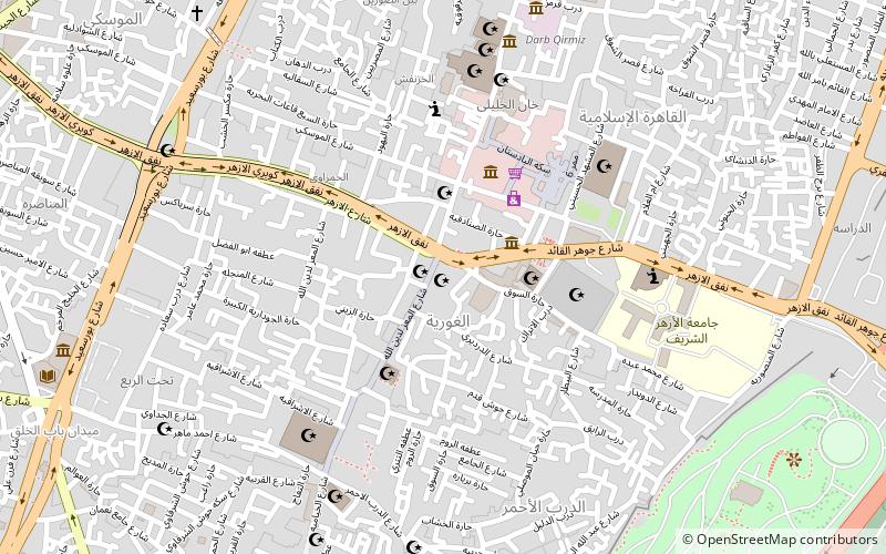 sultan al ghouri complex le caire location map