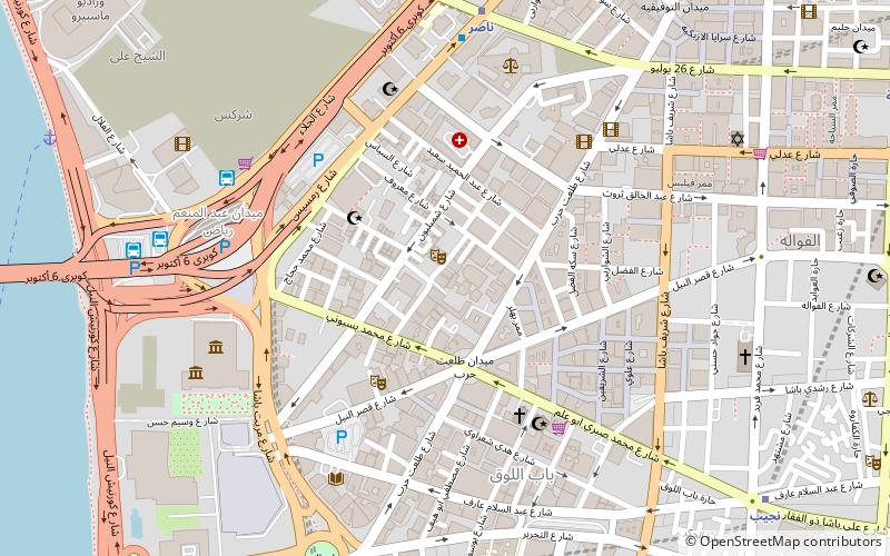 townhouse gallery kairo location map