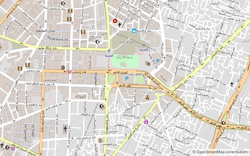 Khedivial-Opernhaus location map