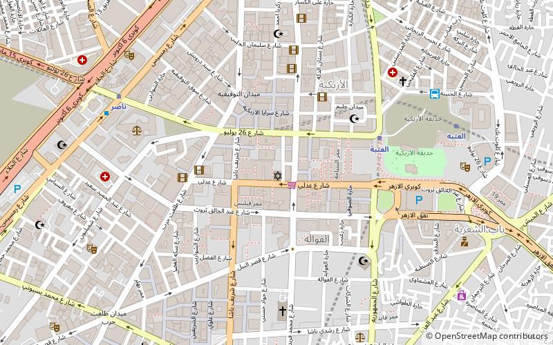 Sha'ar Hashamayim Synagogue location map