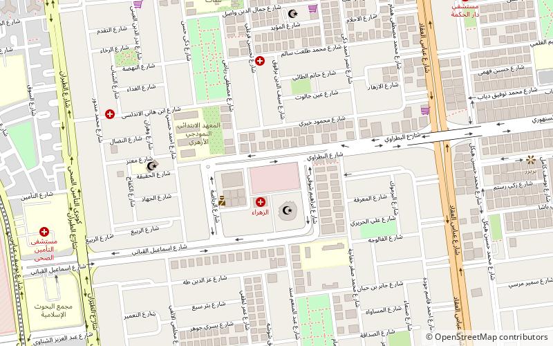 genena mall cairo location map