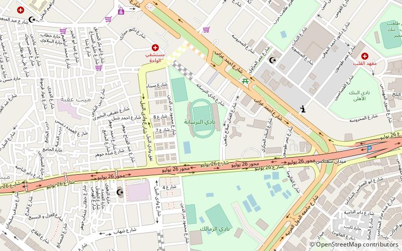 stadion mit okba kair location map