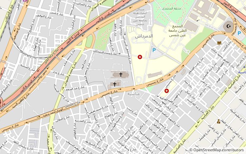 Saint Mark's Coptic Orthodox Cathedral location map