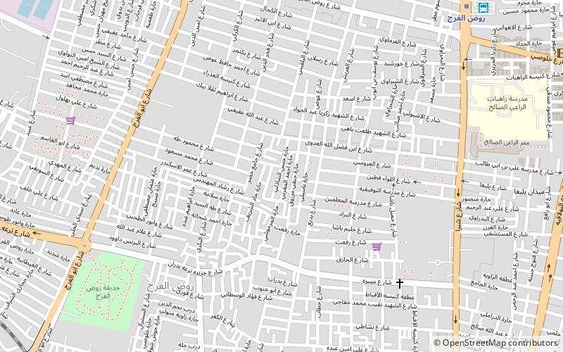 rod el farag cairo location map