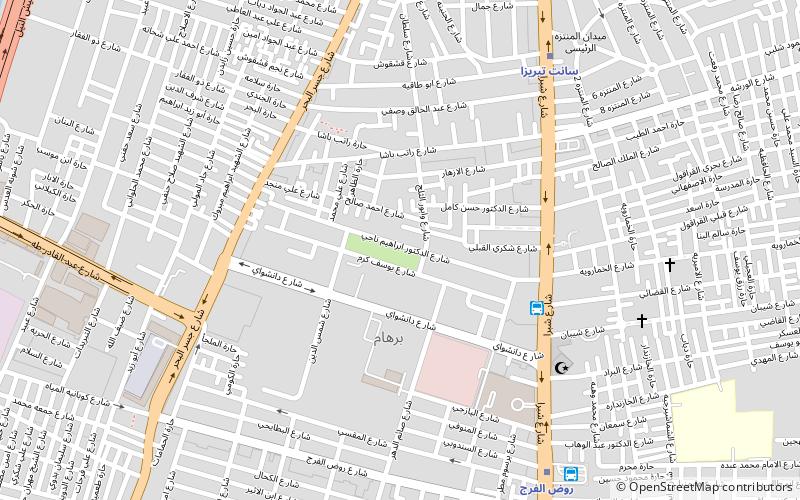 el sahel cairo location map