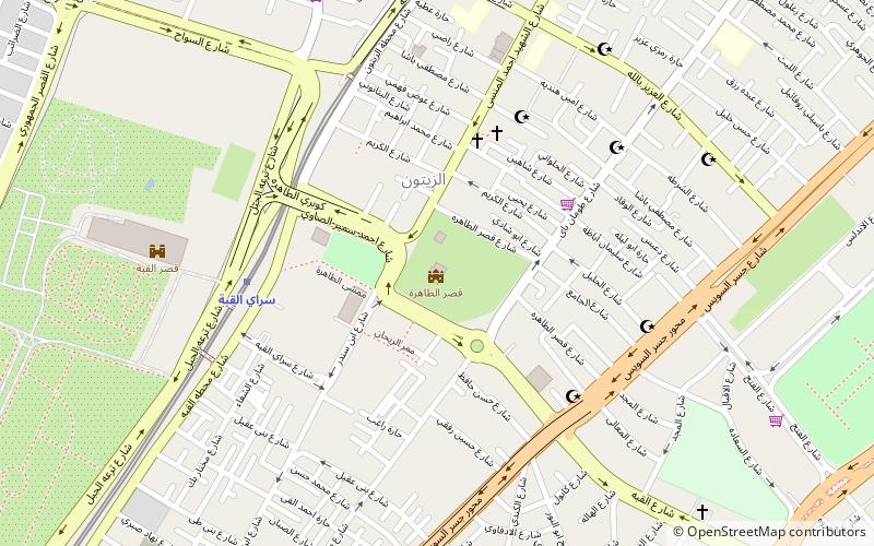 tahra palace kairo location map