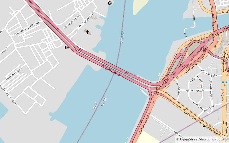 Tahya-Misr-Brücke location map