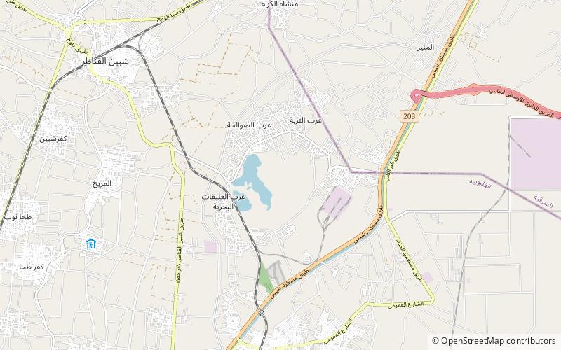 Tell el-Yahudiya location map