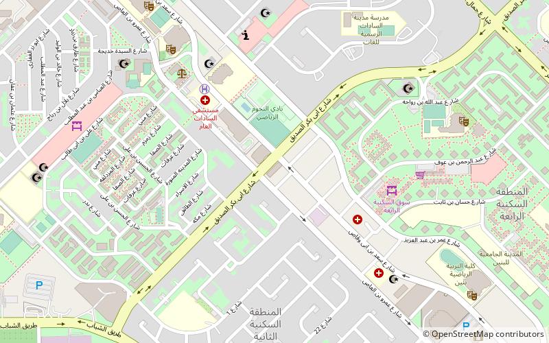 mwl alshhamt madinat as sadat location map
