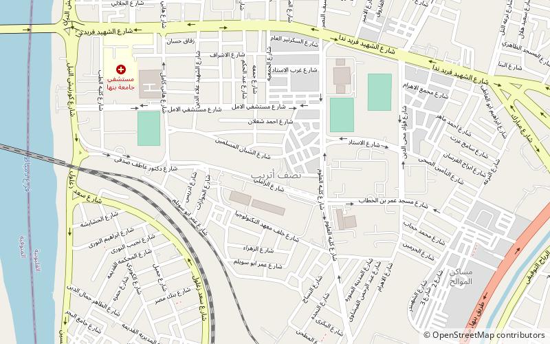 Atribis location map