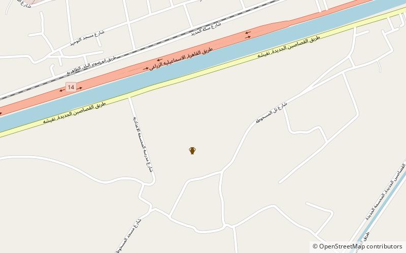 Pithom location map