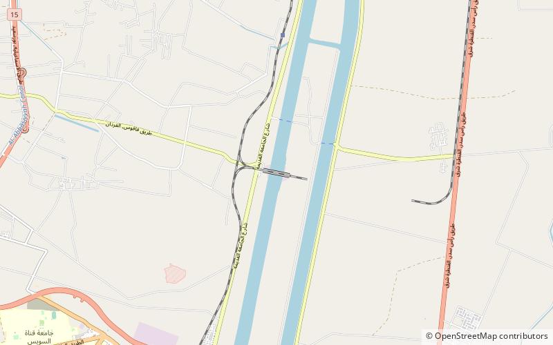 El Ferdan Railway Bridge location map