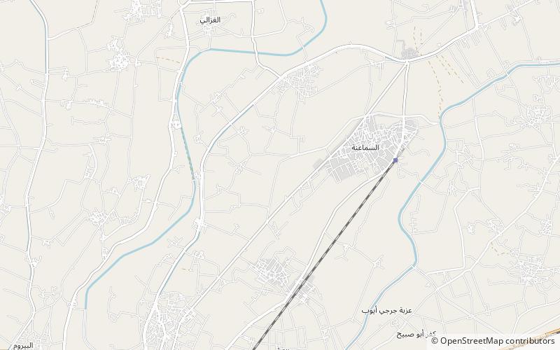 Tell El-Dab'a location map