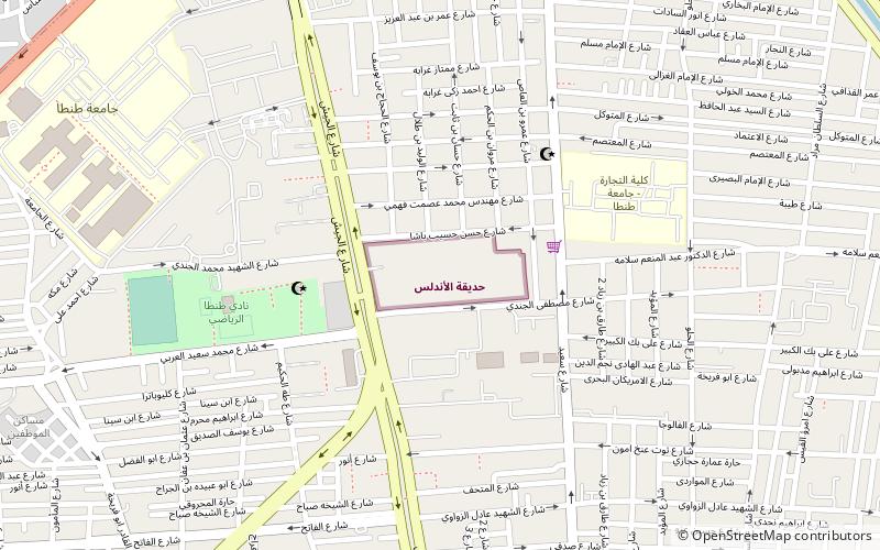 Al-Andalus Garden location map