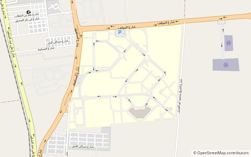 Université de Kafr el-Cheik location map