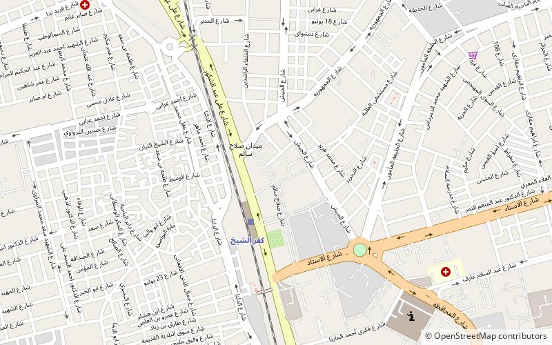 Kafr asz-Szajch location map