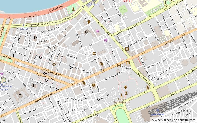 Alexandria Opera House location map