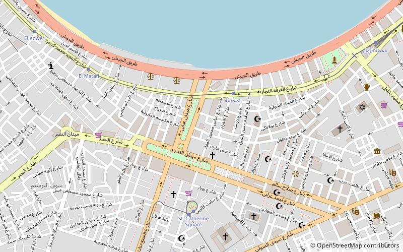 menasce synagogue alejandria location map