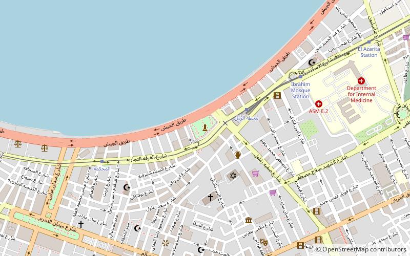 Caesareum of Alexandria location map