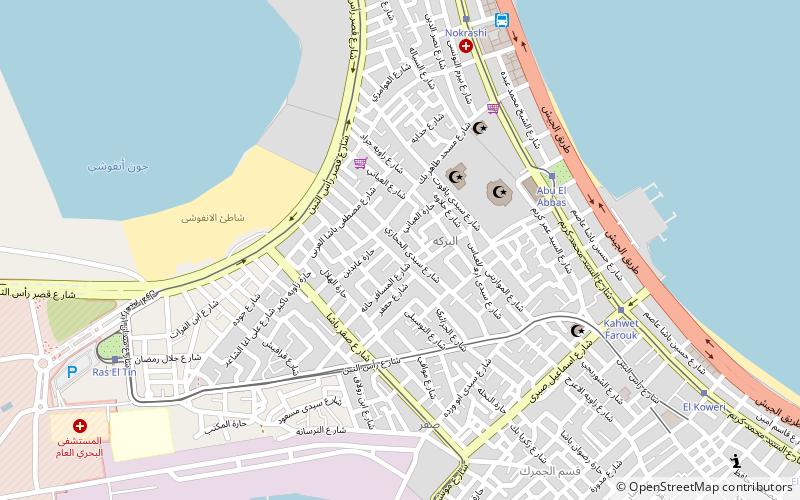 Alexandria Port location map
