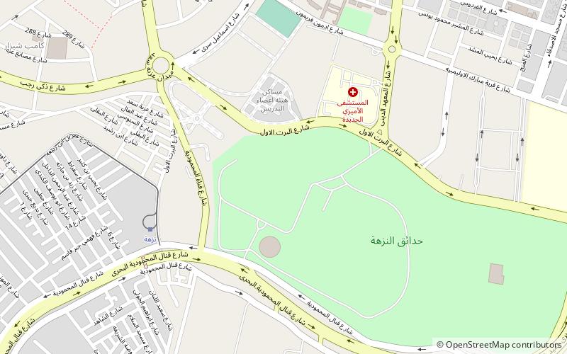 Alexandria Zoo location map
