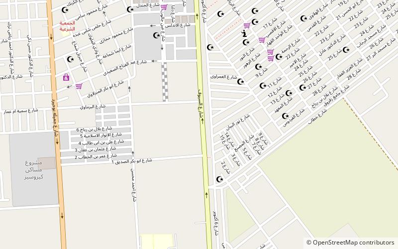 el soyof alejandria location map