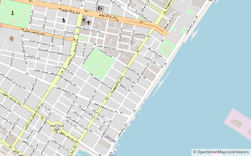Port Said Lighthouse location map