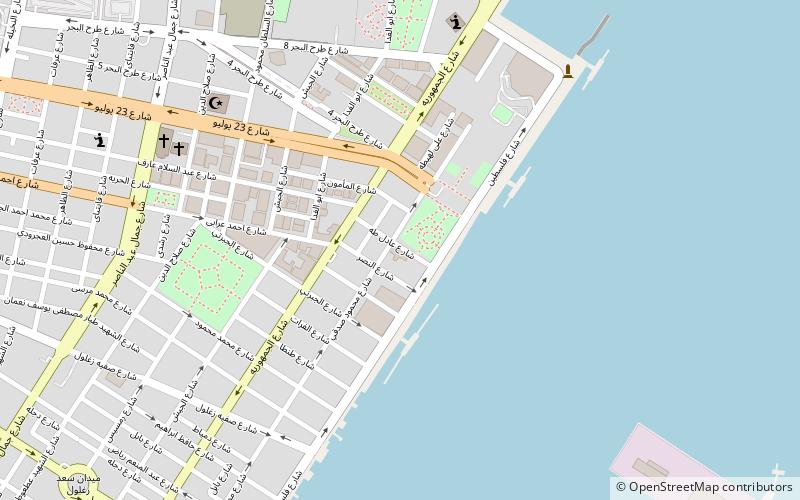 the italian house port said location map