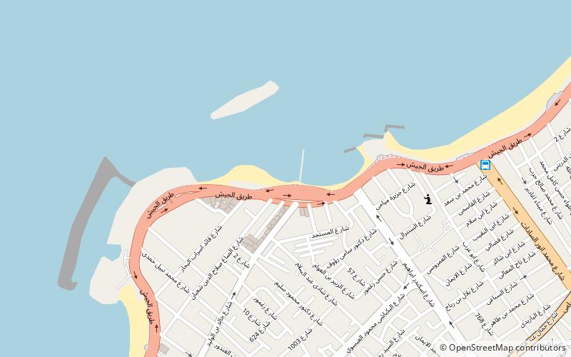 miami beach aleksandria location map